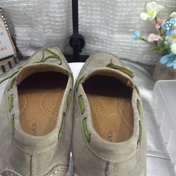 (N8) G.H.BASS FRANCHITTI POPTIE, slip-on leather moccasins, size 12M, men's - Picture 10 of 10